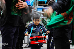 مراسم اربعین حسینی در جوار حرم مطهر رضوی