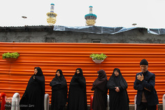 مراسم اربعین حسینی در جوار حرم مطهر رضوی