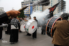 مراسم اربعین حسینی در جوار حرم مطهر رضوی