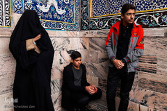 مراسم اربعین حسینی در جوار حرم مطهر رضوی