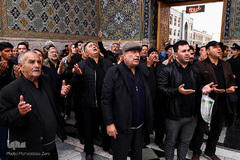 مراسم اربعین حسینی در جوار حرم مطهر رضوی