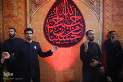 مراسم اربعین حسینی در جوار حرم مطهر رضوی