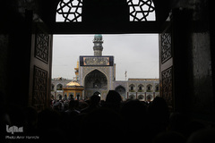 مراسم اربعین حسینی در جوار حرم مطهر رضوی