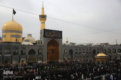 مراسم اربعین حسینی در جوار حرم مطهر رضوی