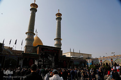 مراسم عزاداری ظهر اربعین در آستان حضرت عبدالعظیم(ع)