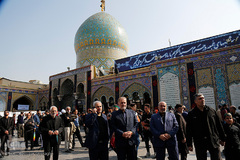 مراسم عزاداری ظهر اربعین در آستان حضرت عبدالعظیم(ع)