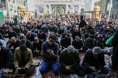 مراسم عزاداری ظهر اربعین در آستان حضرت عبدالعظیم(ع)