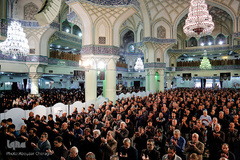 مراسم عزاداری ظهر اربعین در آستان حضرت عبدالعظیم(ع)