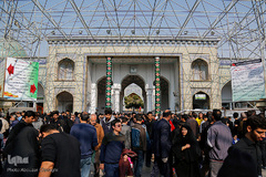 مراسم عزاداری ظهر اربعین در آستان حضرت عبدالعظیم(ع)