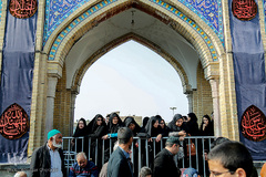 مراسم عزاداری ظهر اربعین در آستان حضرت عبدالعظیم(ع)