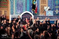 مراسم عزاداری ظهر اربعین در آستان حضرت عبدالعظیم(ع)