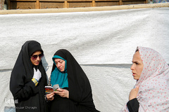 مراسم عزاداری ظهر اربعین در آستان حضرت عبدالعظیم(ع)