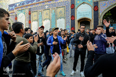 مراسم عزاداری ظهر اربعین در آستان حضرت عبدالعظیم(ع)