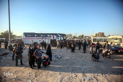 بازگشت زائران اربعین حسینی به کشور از مرزهای خوزستان