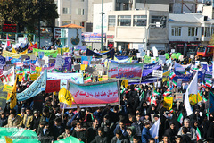 راهپیمایی ۱۳ آبان در خراسان رضوی