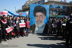 راهپیمایی ۱۳ آبان در خراسان رضوی