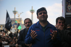 عزاداری شهادت امام رضا(ع) در حرم مطهر رضوی