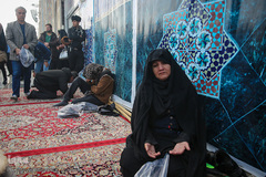 عزاداری شهادت امام رضا(ع) در حرم مطهر رضوی