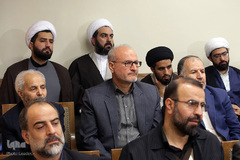 دیدار دست‌اندرکاران کنگره شهدای استان قزوین با رهبر انقلاب