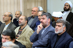 دیدار دست‌اندرکاران کنگره شهدای استان قزوین با رهبر انقلاب