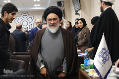  آیت‌الله سید مصطفی محقق‌داماد در همایش یادمان علامه طباطبایی