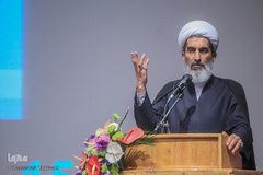 حجت الاسلام و المسلمین هادی صادقی  در همایش ملی مددکاری اجتماعی و توسعه پایدار