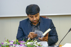 عیسی علیزاده در نشست خبری بیست‌و پنجمین کتاب سال دانشجویی