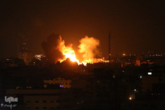 غزه در التهاب آتش و خون