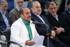 دیدار مدال‌آوران کاروان ورزشی ایران در بازی‌های پاراآسیایی اندونزی با رهبر انقلاب