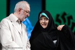 معصومه ابتکار و علیرضا مختارپور در آیین گرامیداشت «روز کتاب، کتابخوانی و کتابدار» 