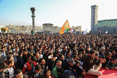 جشن عید بیعت در میدان امام حسین(ع) تهران
