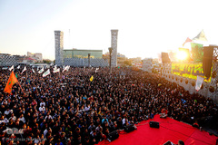 جشن عید بیعت در میدان امام حسین(ع) تهران