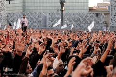 جشن عید بیعت در میدان امام حسین(ع) تهران