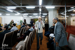 اکبر ثبوت در مراسم رونمایی از کتاب مکتب اجتهادی آخوند خراسانی