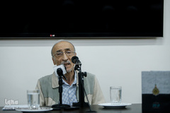 اکبر ثبوت در مراسم رونمایی از کتاب مکتب اجتهادی آخوند خراسانی