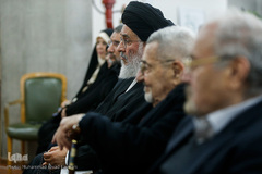 سید مصطفی محقق داماد در مراسم رونمایی از کتاب مکتب اجتهادی آخوند خراسانی