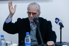 غلامحسین ابراهیمی دینانی در رونمایی از کتاب «وحدت هستی و هستی واحد» به قلم غلامحسین ابراهیمی دینانی