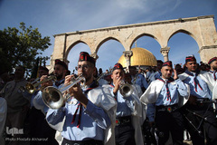 جشن میلاد رسول رحمت در قدس اشغالی