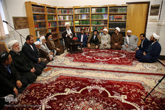 ⁨دیدار علمای اهل سنت کردستان با آیت الله العظمی مکارم شیرازی