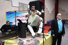 مراسم گلریزان جامعه ورزش کشور در حمایت از مردم مظلوم یمن