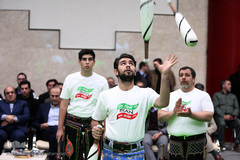 مراسم گلریزان جامعه ورزش کشور در حمایت از مردم مظلوم یمن