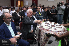 مراسم گلریزان جامعه ورزش کشور در حمایت از مردم مظلوم یمن