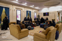 ورود بانوان قرآن پژوه به مشهد مقدس