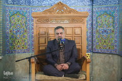 احمد ابوالقاسمی درافتتاحیه دارالقرآن مسجد امام خمینی(ره) بازار تهران