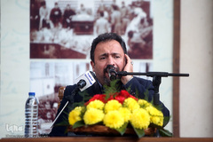 محمدرضا پورزرگری در مراسم بزرگداشت شهید آیت‌الله مدرس