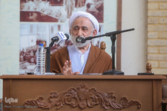 آیت‌الله رضا استادی در مراسم بزرگداشت شهید آیت‌الله مدرس