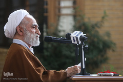 آیت‌الله رضا استادی در مراسم بزرگداشت شهید آیت‌الله مدرس