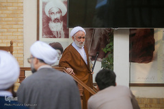 آیت‌الله رضا استادی در مراسم بزرگداشت شهید آیت‌الله مدرس