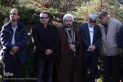 مراسم تشییع پیکر مرحوم ابوالفضل زرویی نصرآباد، شاعر و طنزپرداز