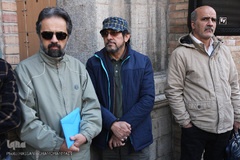 مراسم تشییع پیکر مرحوم ابوالفضل زرویی نصرآباد، شاعر و طنزپرداز